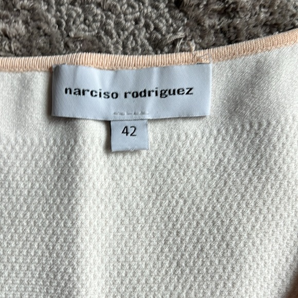 Narcisco Rodriguez peach dress size 42/6 - Picture 2 of 4